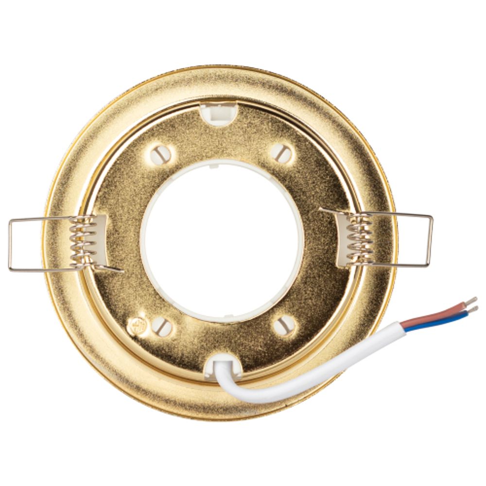 KL70 GD /1 Светильник ЭРА под лампу Gx53 тонкий, 220V, 13W, золото