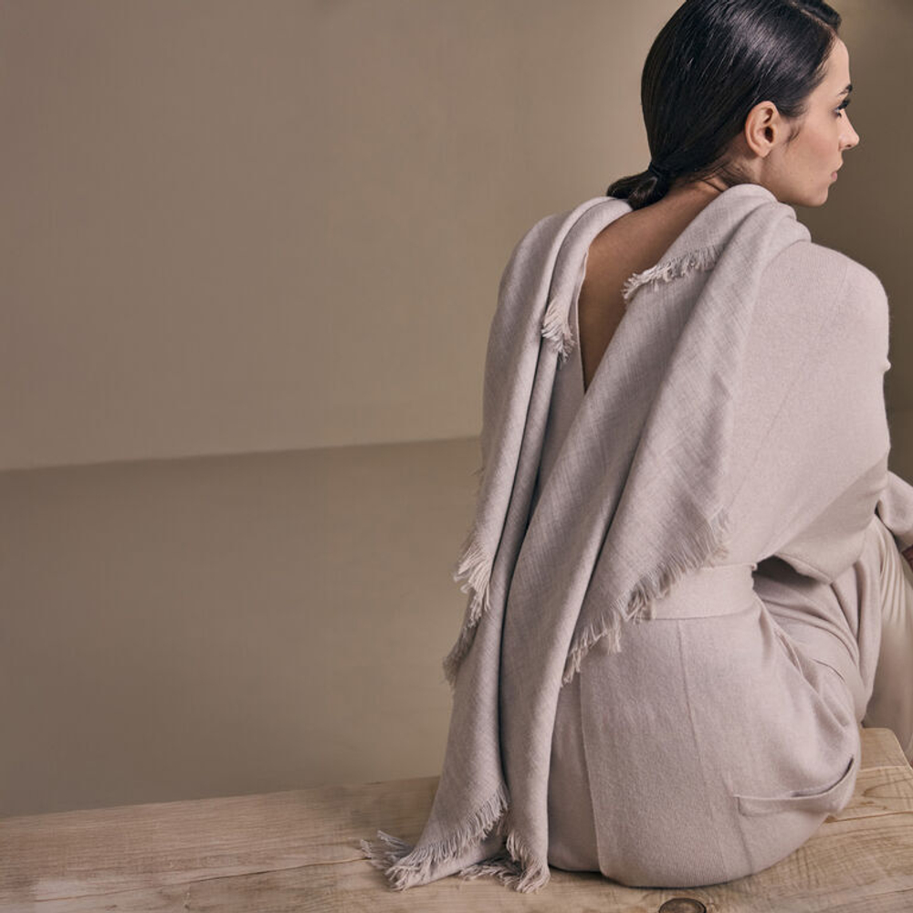 Шарф Frette Envelop Twill Beige
