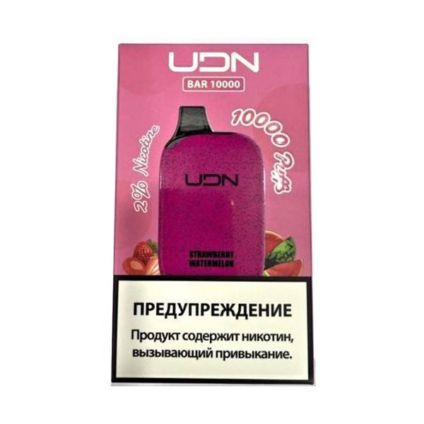 Купить Одноразовый Pod UDN BAR - Strawberry Watermelon (10000 затяжек)