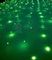 Светодиодный занавес Роса 1.6*1.6 м., 256 зеленых LED ламп, прозрачный провод, Beauty Led (Curtain 256-10-G)