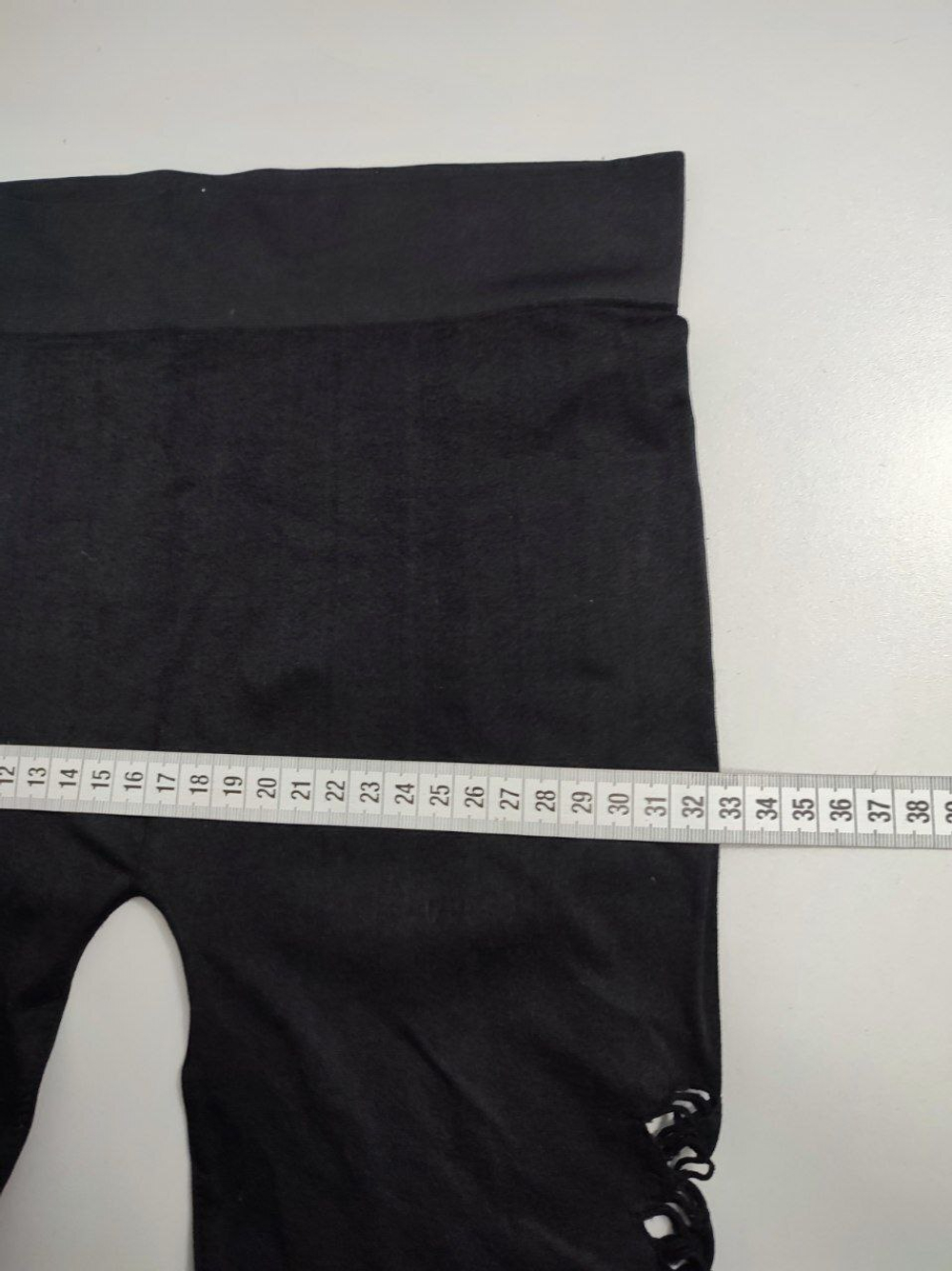 Леггинсы черные стильные 42-44 размер