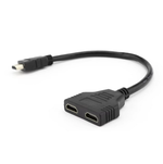 Кабель-разветвитель HDMI(m) - 2xHDMI(f) 0.1М Atcom (AT0901)