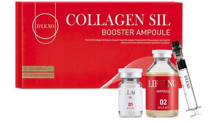 Ампульная сыворотка Collagen Sil Booster Ampoule, лифтинг-ампула + 4 ампулы «коллагеновая нить»