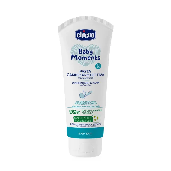 Крем под подгузник Chicco от опрелостей Baby Moments 100мл
