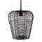 Светильник подвесной Vinger, Ø23х25 см, черный