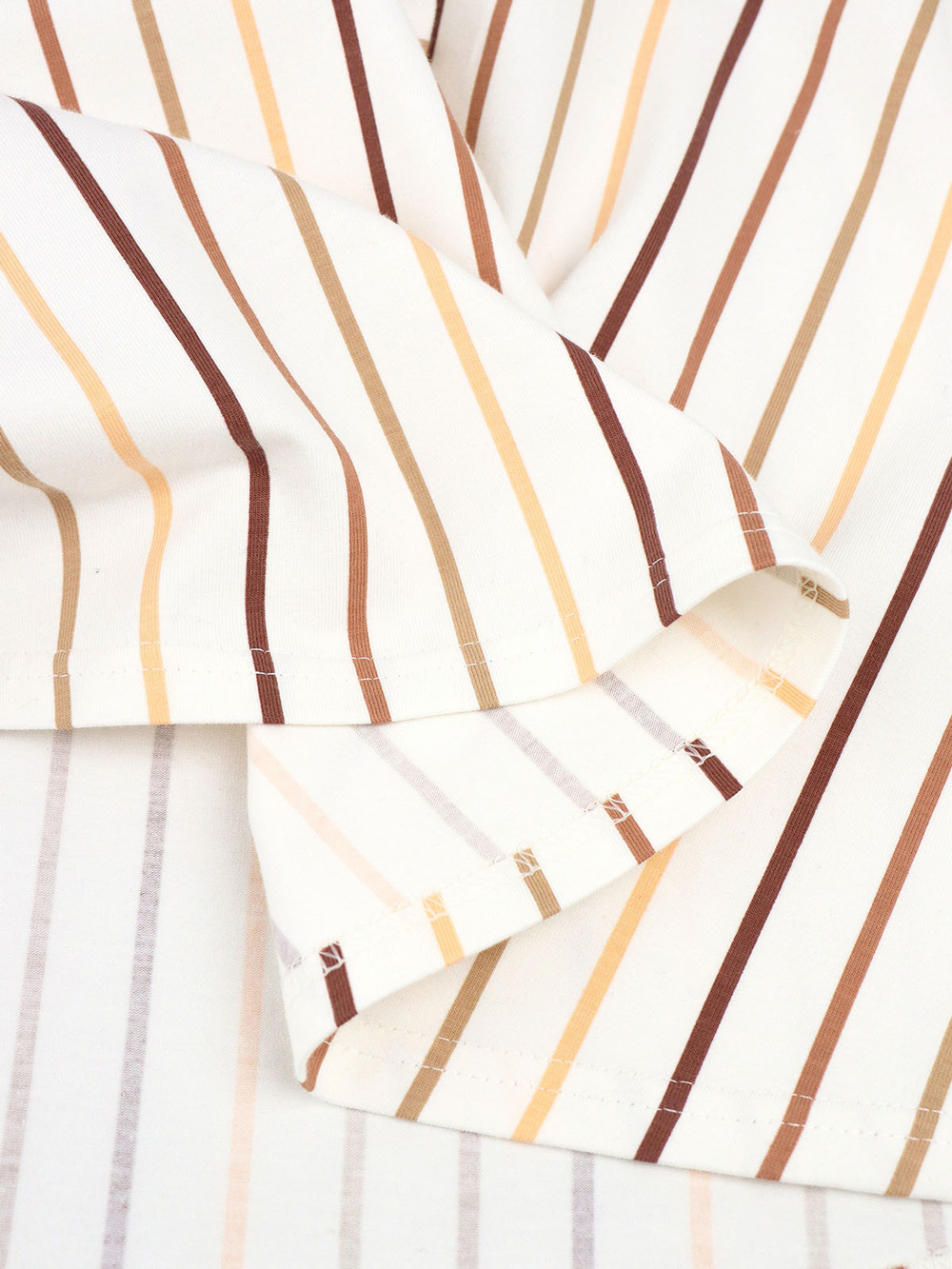 Юбка удлинённая Mjölk Ecru Stripes