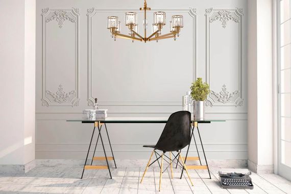 Подвесная люстра Escada Premium Line 691/8S (Copper)