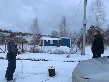 Подключение к оптоволоконной сети Интернет