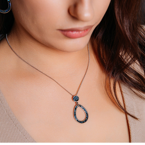 Колье Fiore Luna BBL B2103SW-N05.23 BL/S