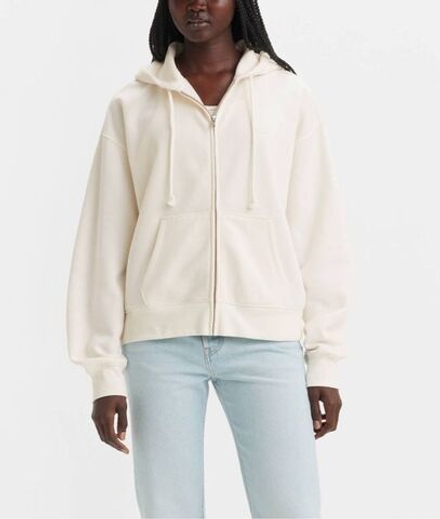 Толстовка женская LEVI'S EVERYDAY ZIP HOODIE SUGAR SWIZZLE FLEECE
