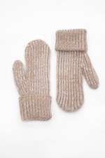 Варежки В215-08 бежевый меланж