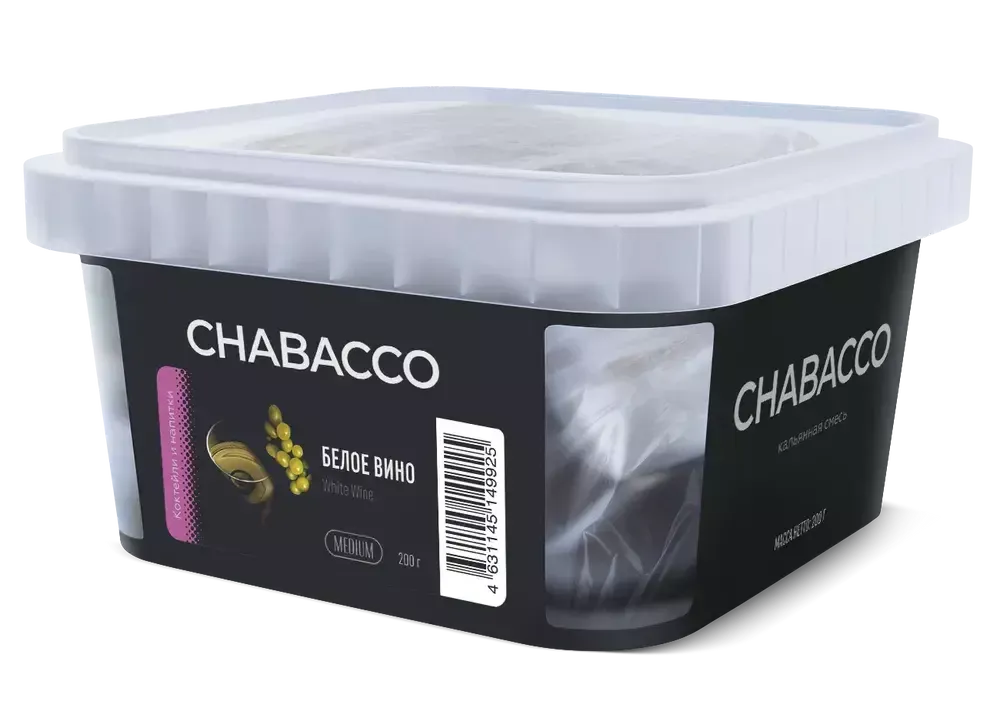 Chabacco Medium - White Wine (200г)