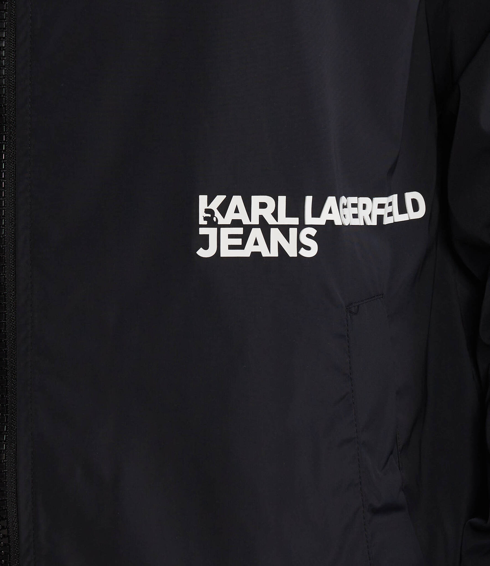 Двухсторонняя куртка reversible monogram Karl Lagerfeld Jeans - черный(241D1503)