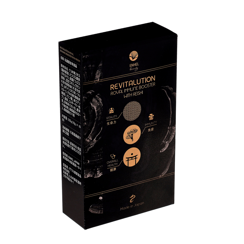 Иммунобустер с грибами Рейши Revitalution Royal Enhel Beauty (15 саше)