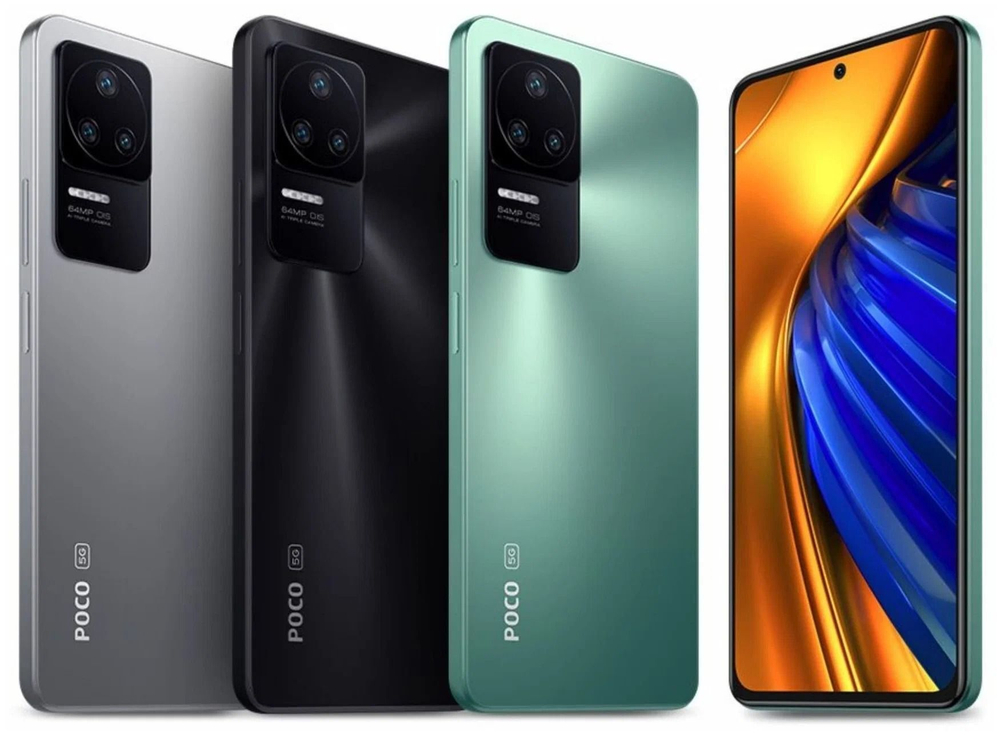 Xiaomi Poco F4 6/128 ГБ зелёная туманность