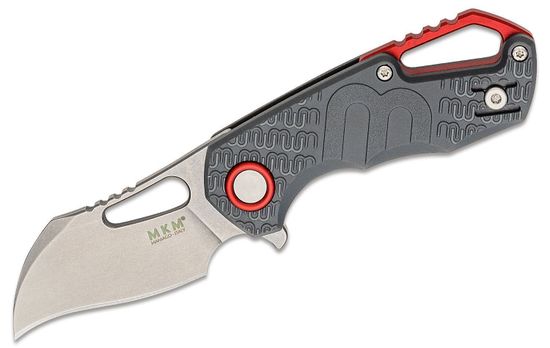 Складной нож MKM "ISONZO" MKM/FX03 1PGY c клинком из стали Böhler N690, рукоять FRN