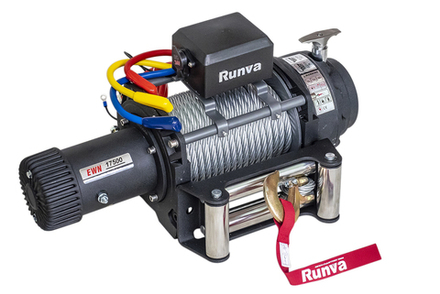 Лебёдка электрическая (индустр.) 24V Runva 17500 lbs 7960 кг