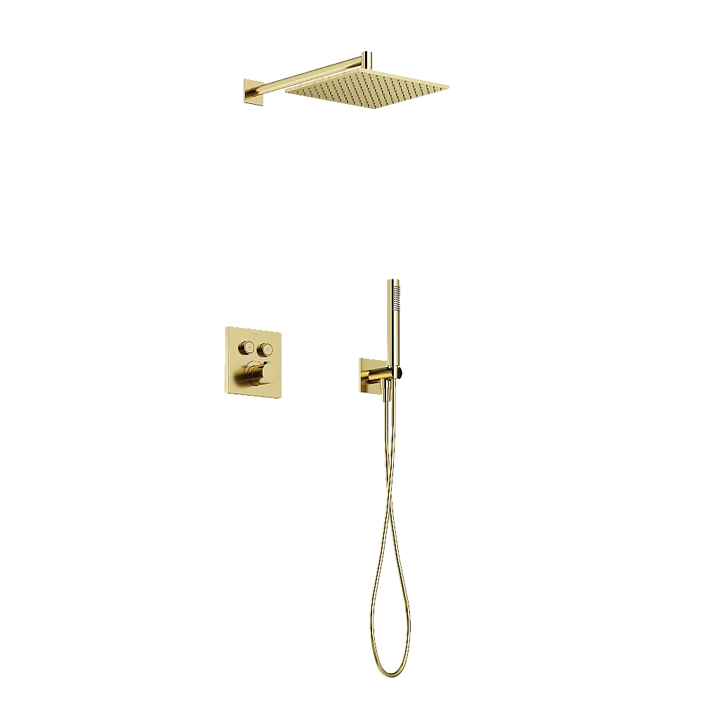 Душевая система Sancos Linn SC9022BG брашированное золото