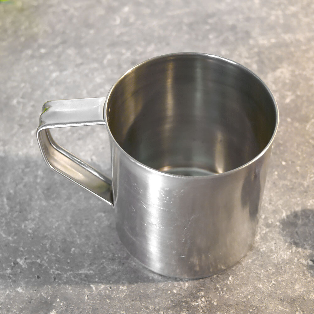 Кружка 9см нерж WLT-08094