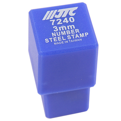 Клейма цифровые 3мм (HRC 60+-2град. DIN 1451) JTC