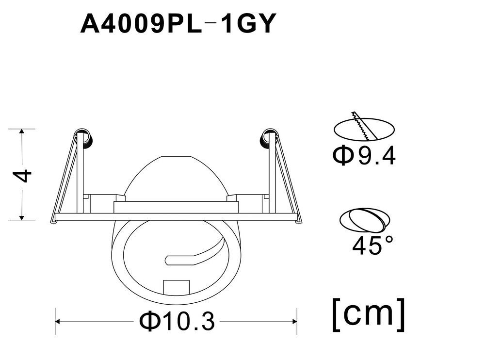 Точечный встраиваемый светильник Arte Lamp