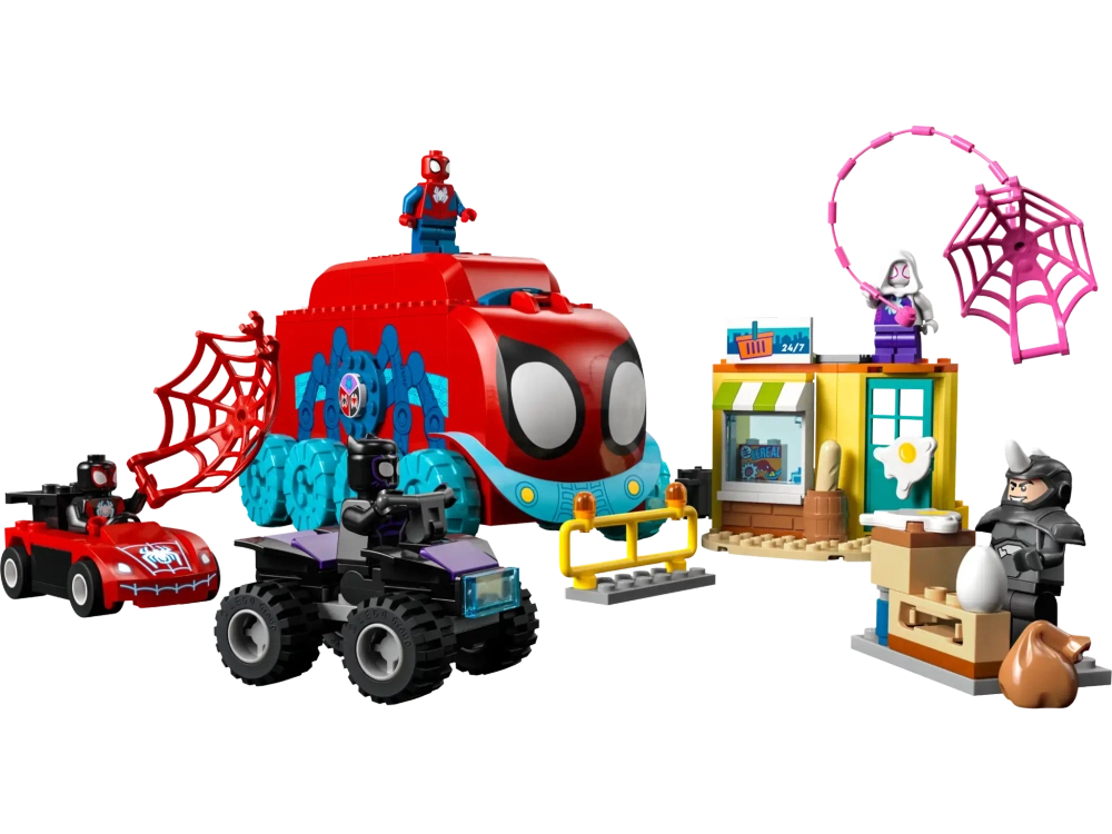 Конструктор LEGO Marvel 10791 Мобильный штаб команды Паучка