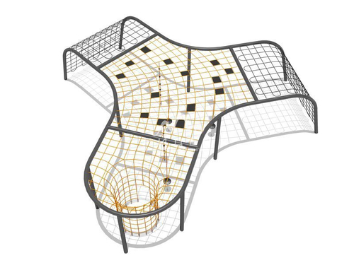 Пространственная канатная конструкция 34203