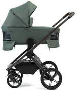 Детская коляска Peppy Monaco Thermo 3 в 1 с автокреслом First Green