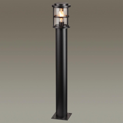 4964/1F NATURE ODL22 715 черный/стекло Ландшафтный светильник на столбе E27 1*60W IP44 MAGUS