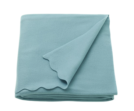ТХОРГАН THORGUN Плед 120x160 см, голубой