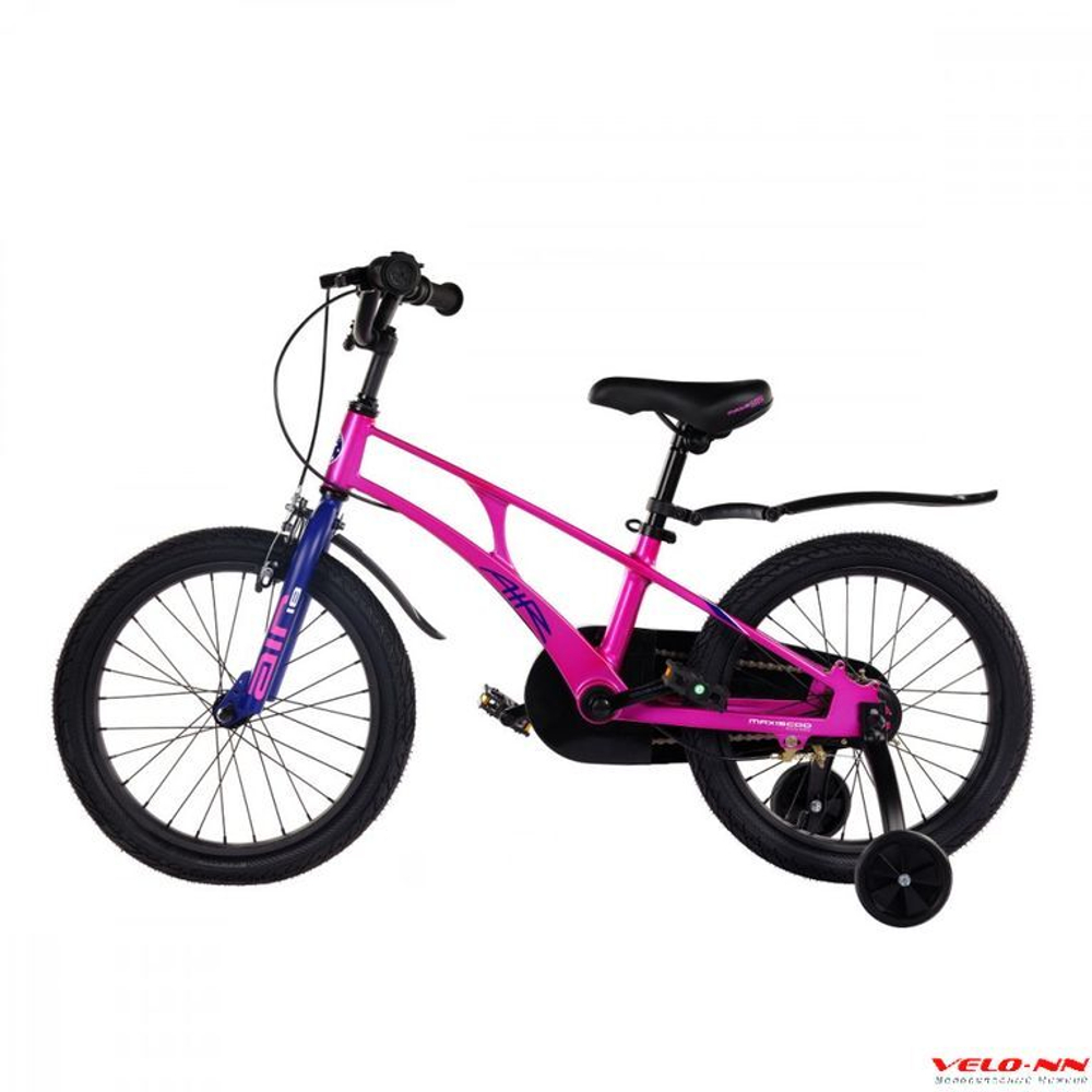 Велосипед 18" MAXISCOO Air Стандарт Розовый Жемчуг (2024)