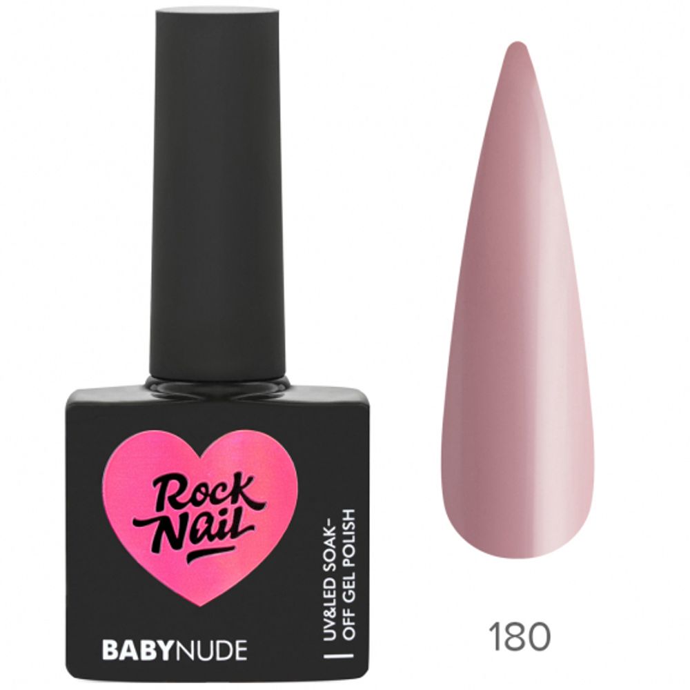 Гель-лак RockNail BabyNude 180 Angel&#39;s Breath