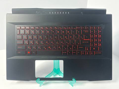 Верхняя панель с клавиатурой (топкейс) для ноутбука MSI Katana 17 B12UCX (957-17L431E-C01)