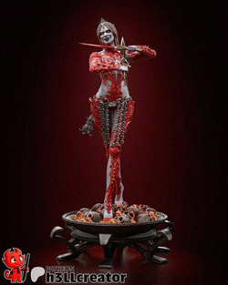 Фигурка орин Orin the Red Baldurs Gate bg3 #BaldursGate
