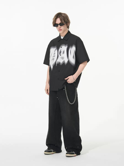 Рубашка HARSHandCRUEL "Phantom Logo" Short Sleeve Shirt