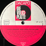 Zarah Leander ‎– Mein Leben Für Die Liebe (Германия)