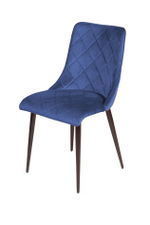 Стул Patrik, бархат синий 29