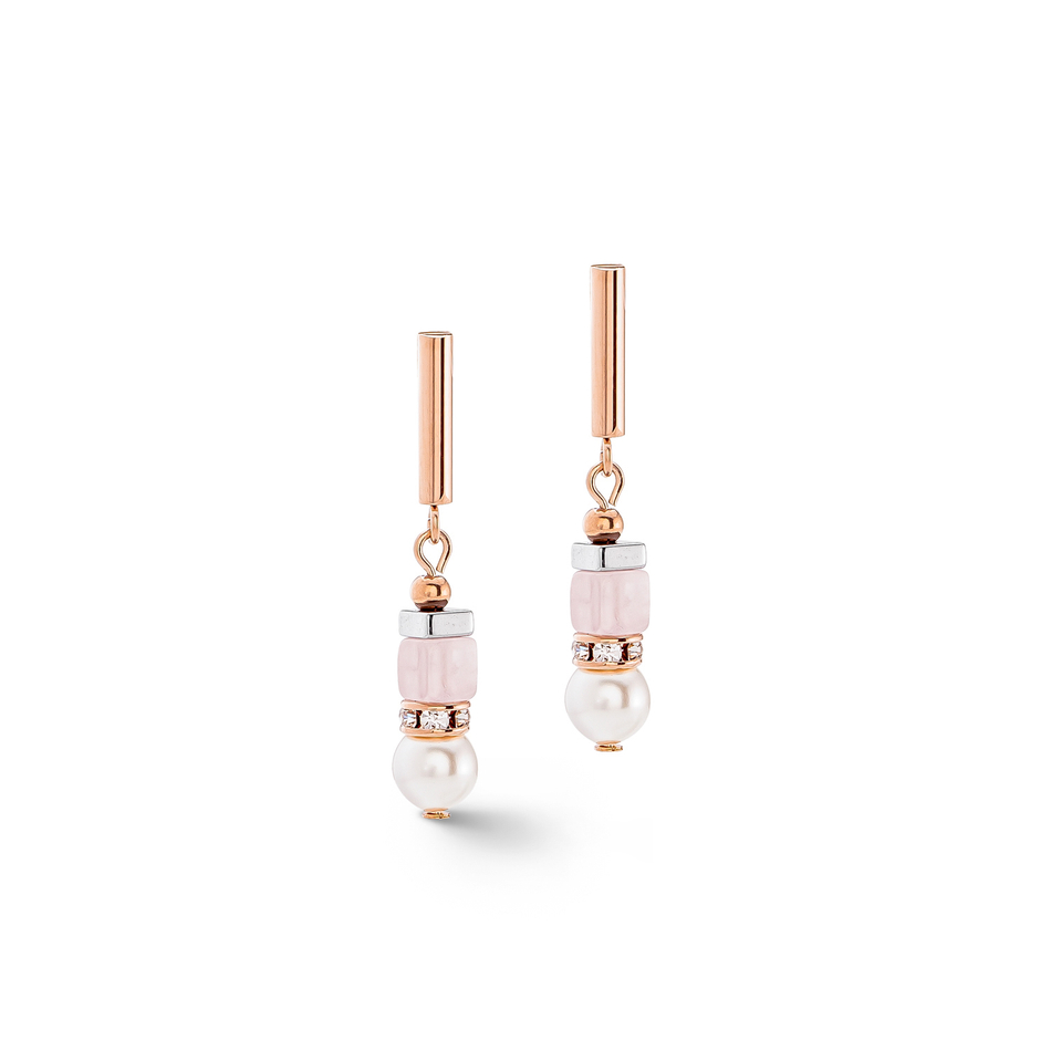 Серьги Coeur de Lion Light Rose 4354/21-1920