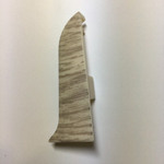 Заглушка правая к плинтусу "LIDER-62" 432 Дуб дворцовый