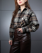 брюки кожаные