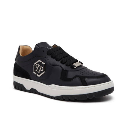 Кожаные кроссовки Philipp Plein - черный(USC0545 PLE010N)