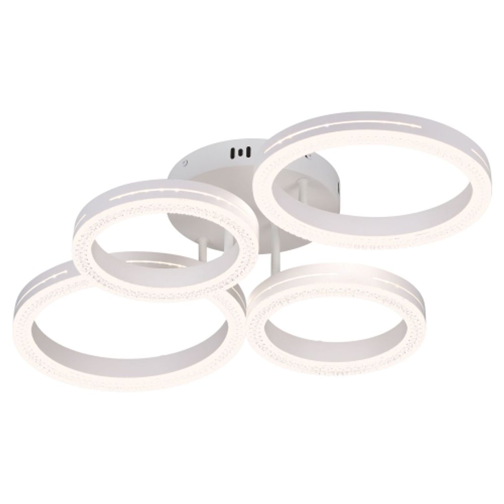 Светильник потолочный светодиодный Rivoli   6187-702 LED 75 Вт 3000-6000К белый с пультом