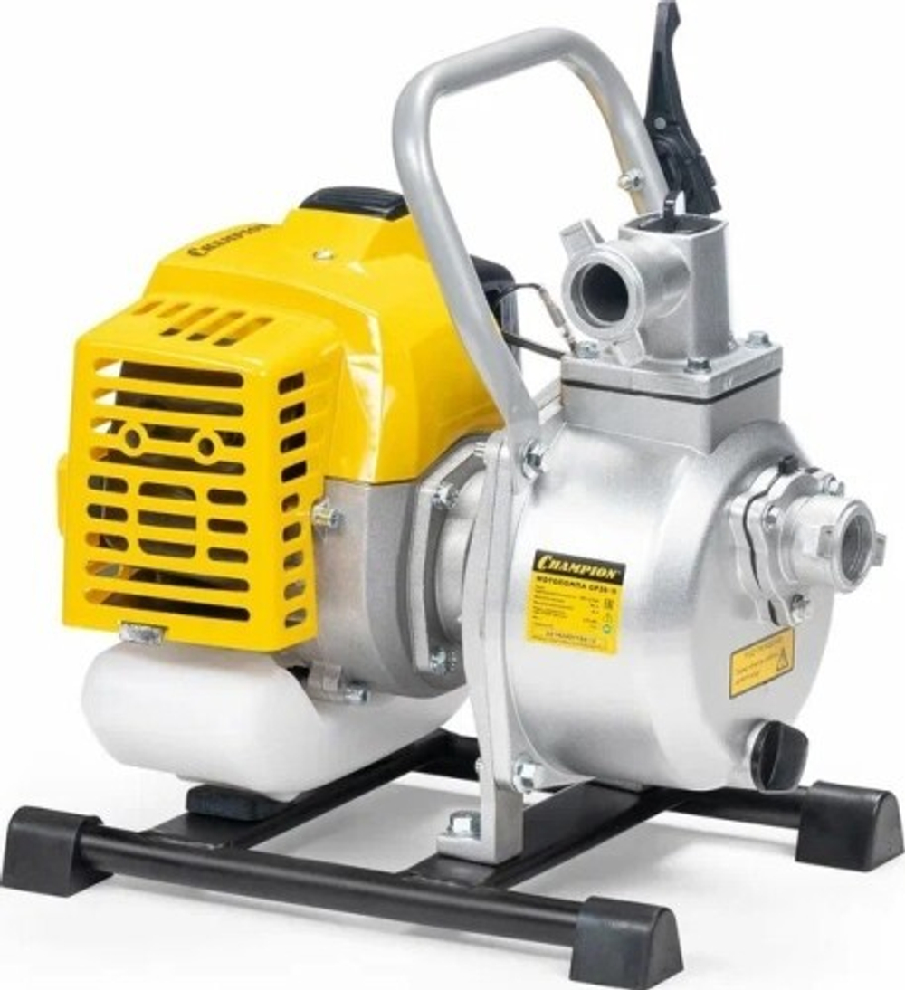 Мотопомпа бензиновая CHAMPION GP26-II для слабозагрязненной воды