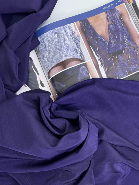 Плательная, фиолетовый SILK С5