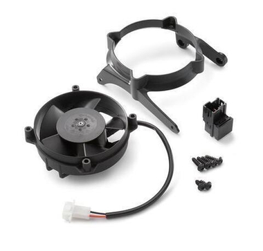 Комплект вентилятора охлаждения KTM EXC/EXC-F 20-23 / Husqvarna TE/FE 20-23 / GasGas EC/EC-F 21-23
