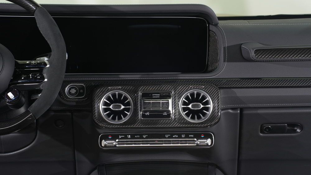 Карбоновые детали интерьера для Mercedes-Benz G-Class W465 2025 Гелик