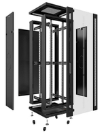 Шкаф напольный 19", 42U Cabeus SH-05C-42U60/60-BK