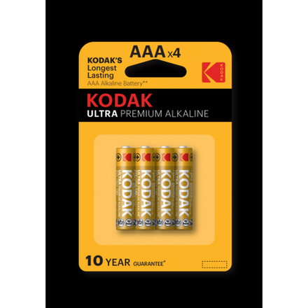 Батарейки Kodak LR03-4BL ULTRA PREMIUM Alkaline [ K3A-4 U]