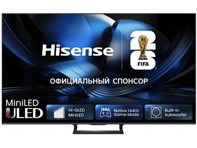 Mini-LED телевизор Hisense 55U7S 4K Ultra HD