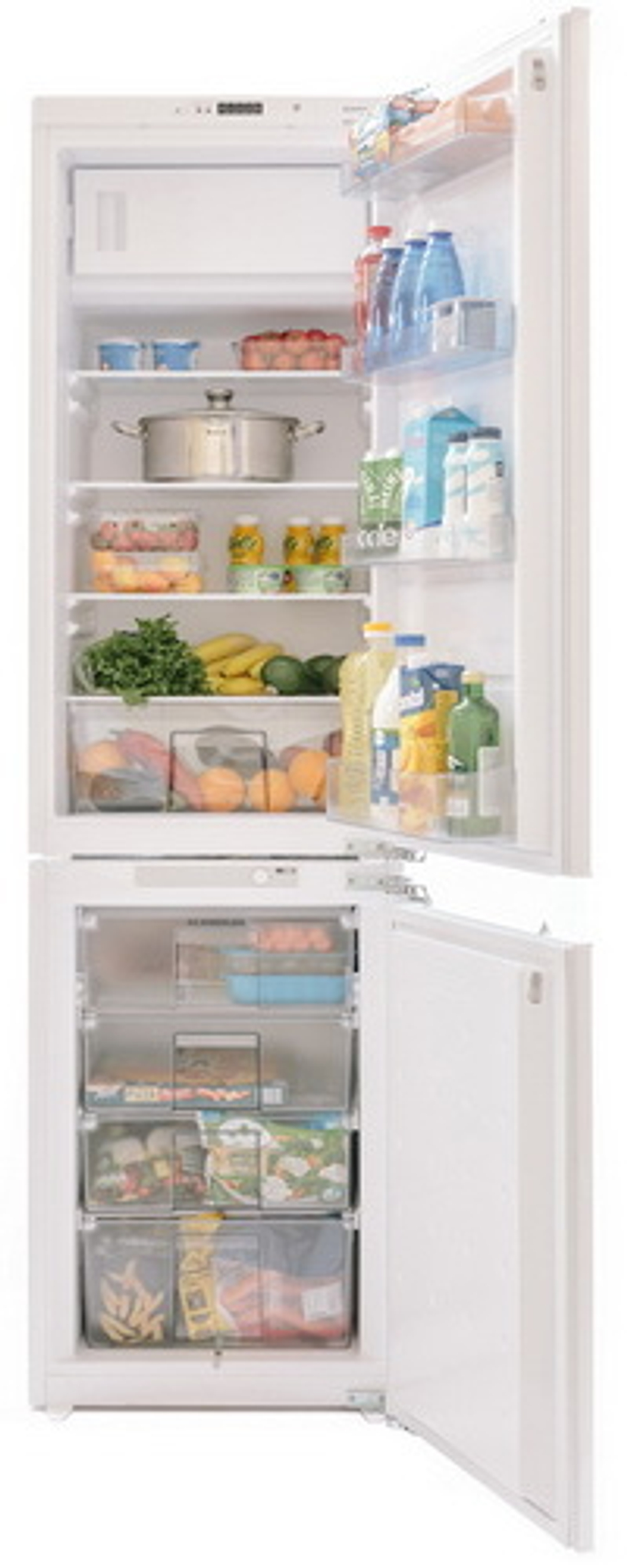 Встраиваемый холодильник Side-by-Side Scandilux SBSBI200EZ (RBI200+FBI109)